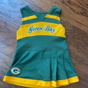 Green Bay Packers cheerleader dress